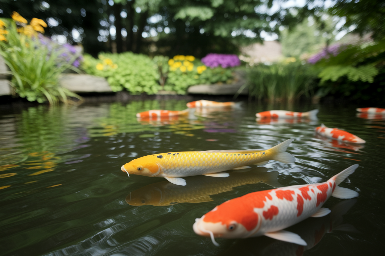 Bassin Extérieur Poisson : Comment Créer un Habitat Parfait pour vos Poissons d&rsquo;Eau Froide