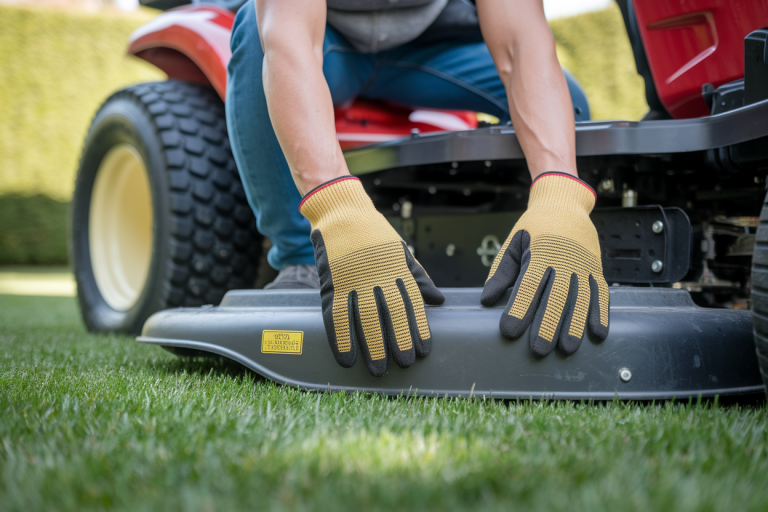 Enlever sécurité siège tracteur tondeuse MTD : comment faire